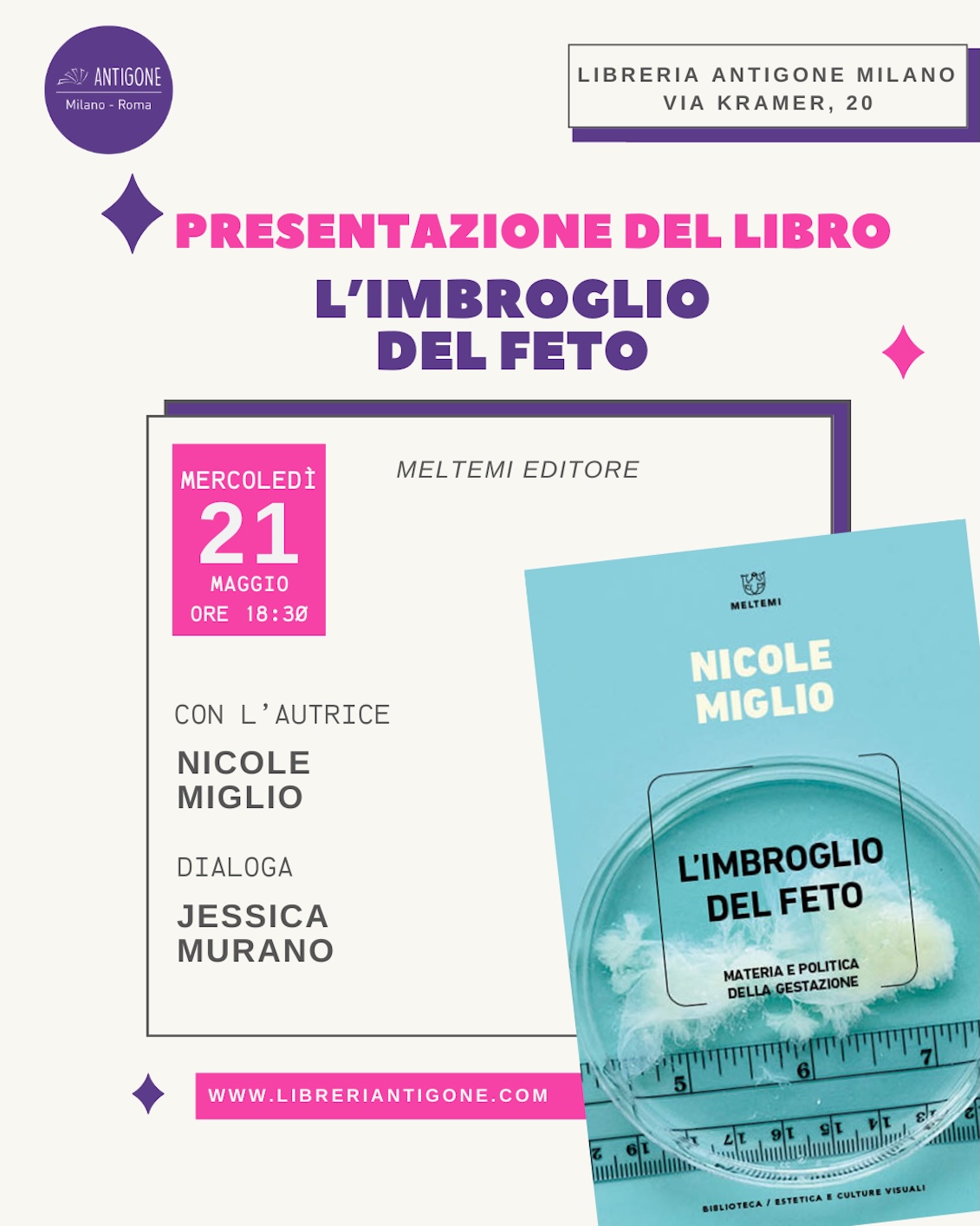 Locandina del libro L’imbroglio del feto